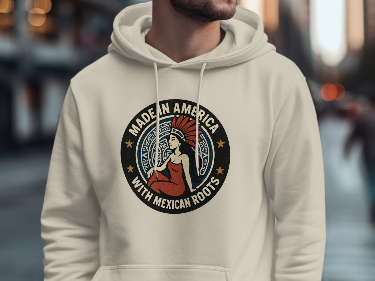 Made in America with Mexican Roots hoodie product