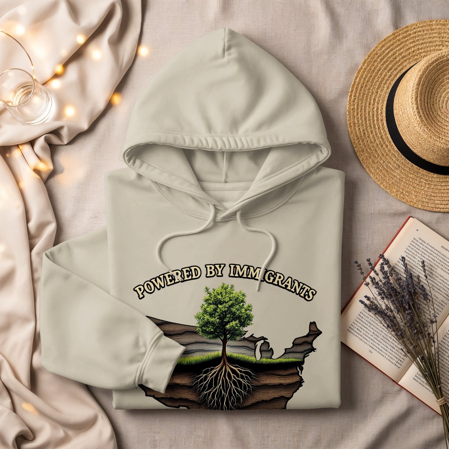 Powered by Imm Grants Hoodie product type