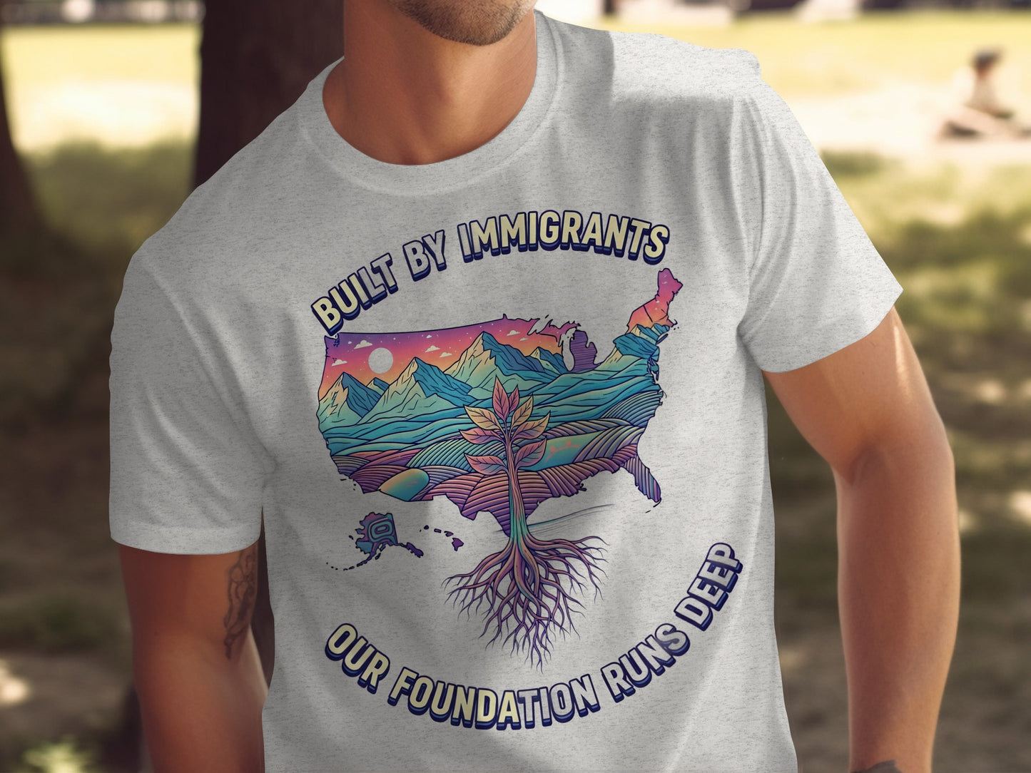 Built by Immigrants Our Foundation Runs Deep product type