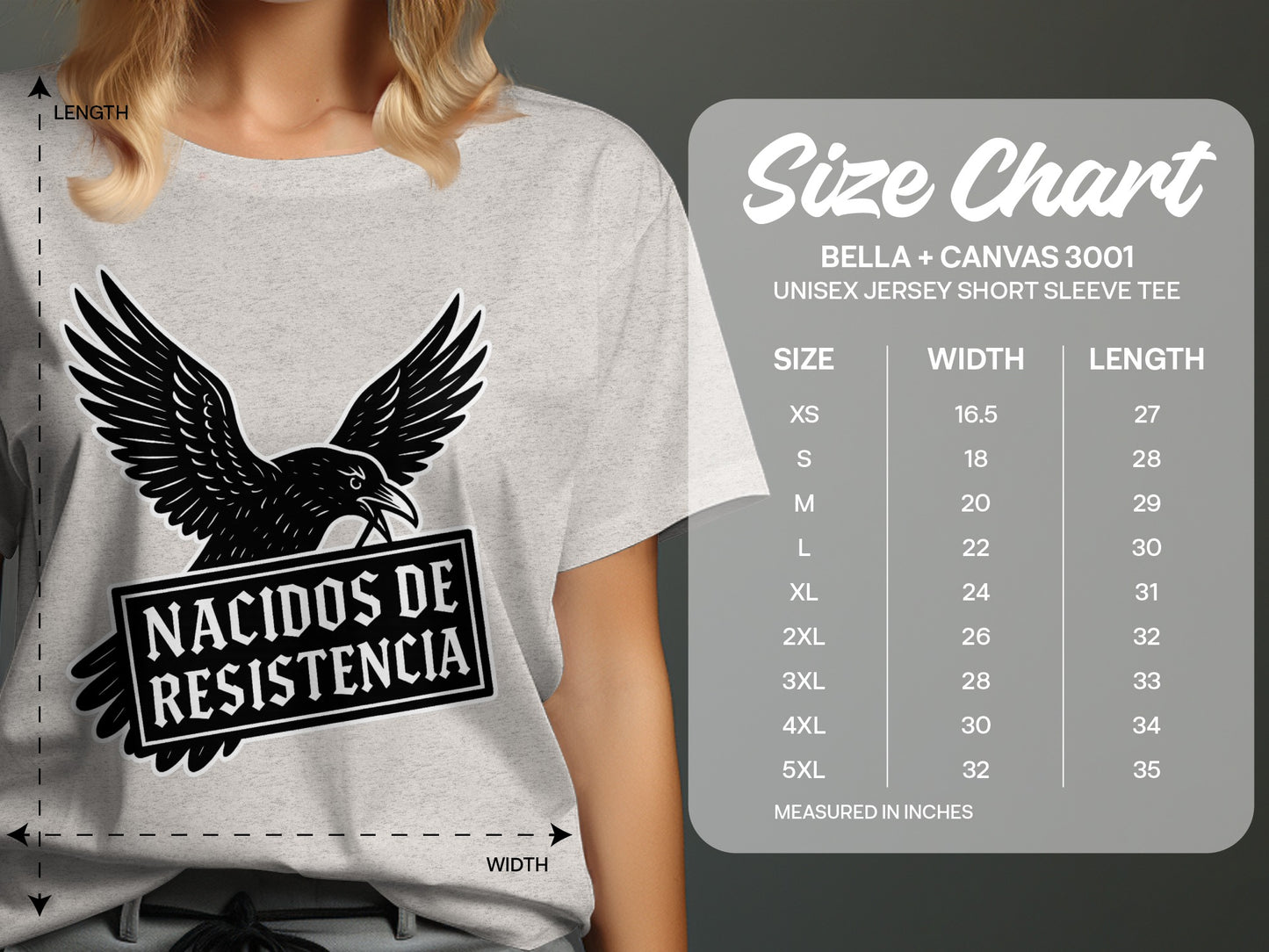Nacidos de Resistencia Graphic Unisex Jersey T-Shirt product