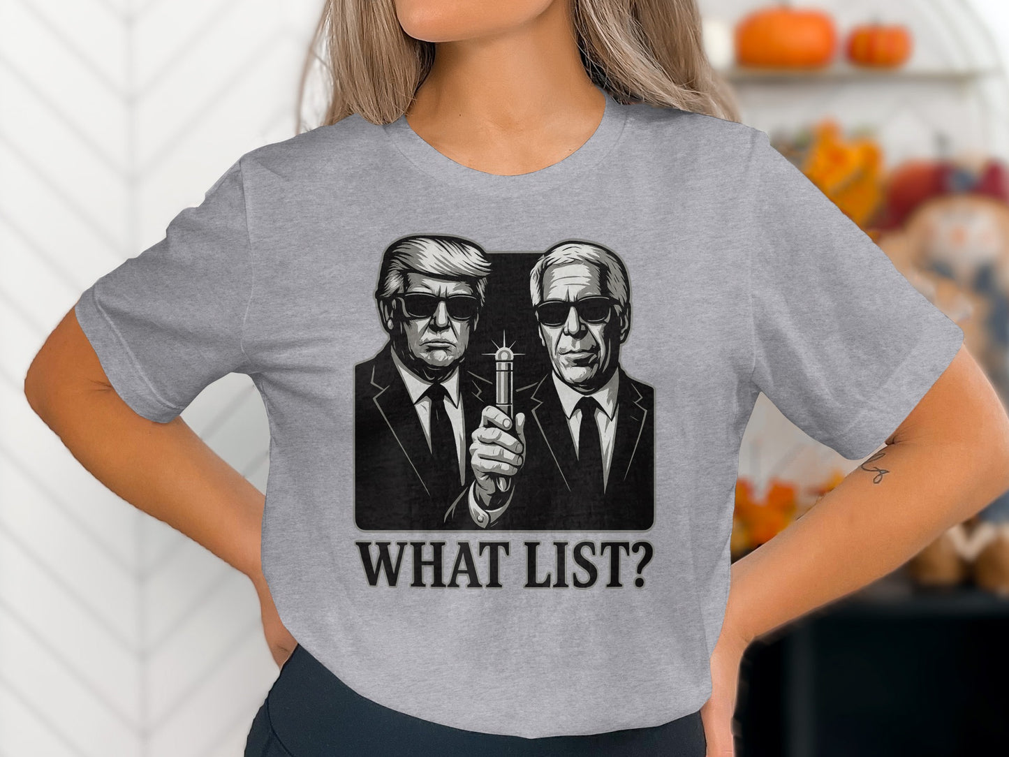 Funny What List Sunglasses Men Graphic T-Shirt product type