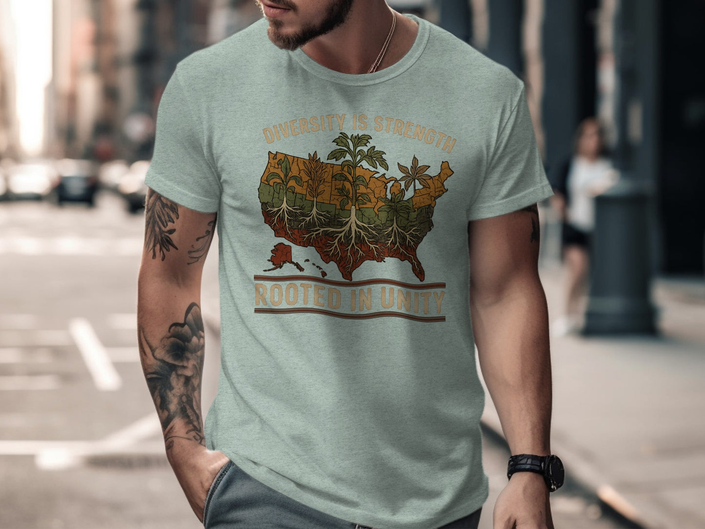 Diversity is Strength Rooted in Unity T-shirt product