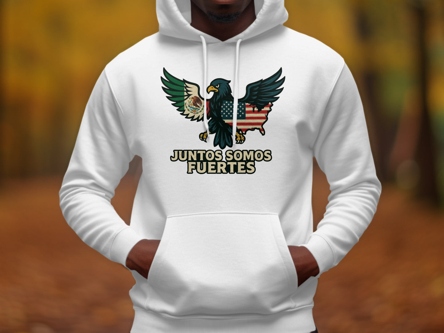 Juntos Somos Fuertes Eagle Hoodie product type