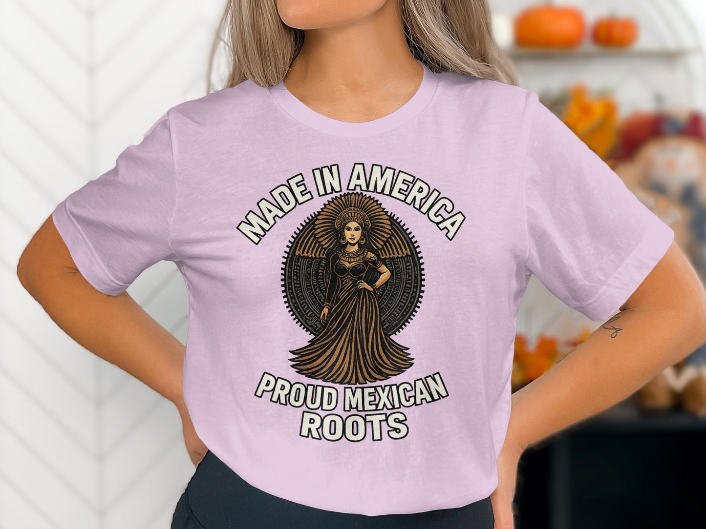 Made in America Proud Mexican Roots Graphic Shirt product