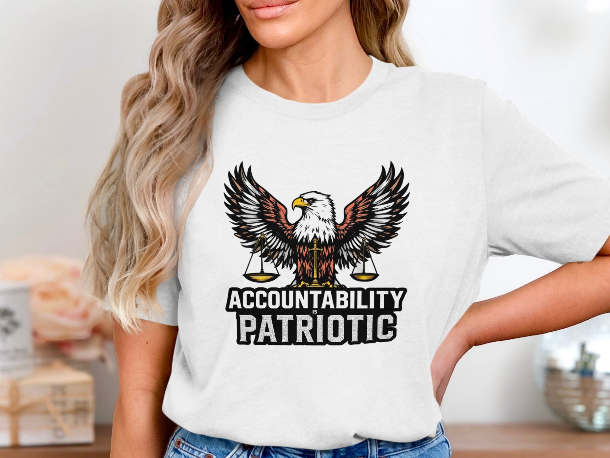 Accountability Patriotic Graphic T-shirt product