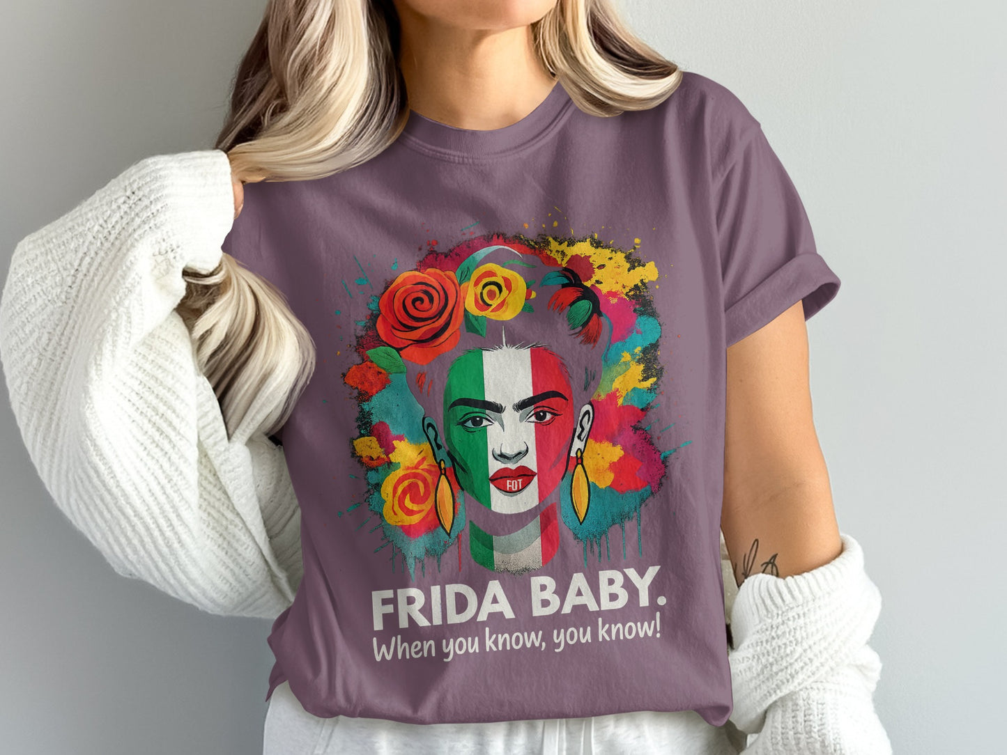 Frida Baby When You Know You Know Graphic Shirt product