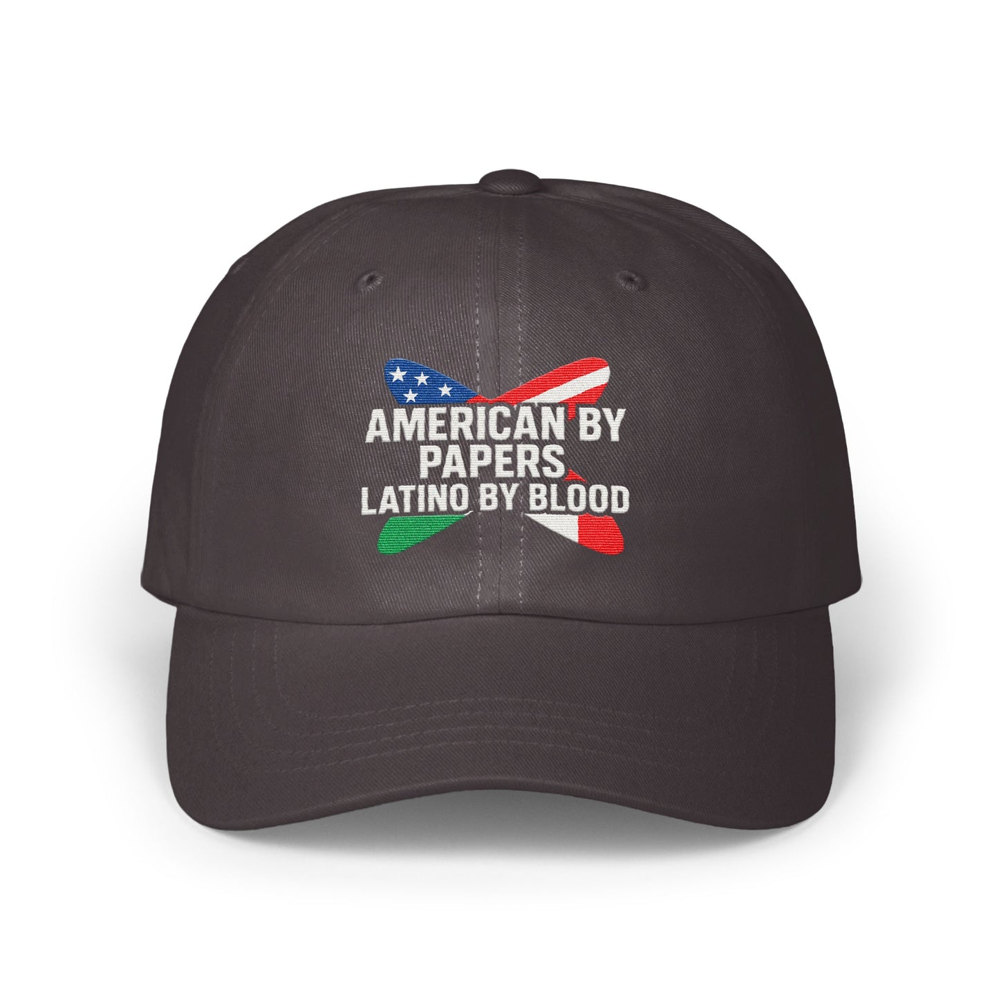 American By Papers Latino By Blood cap product