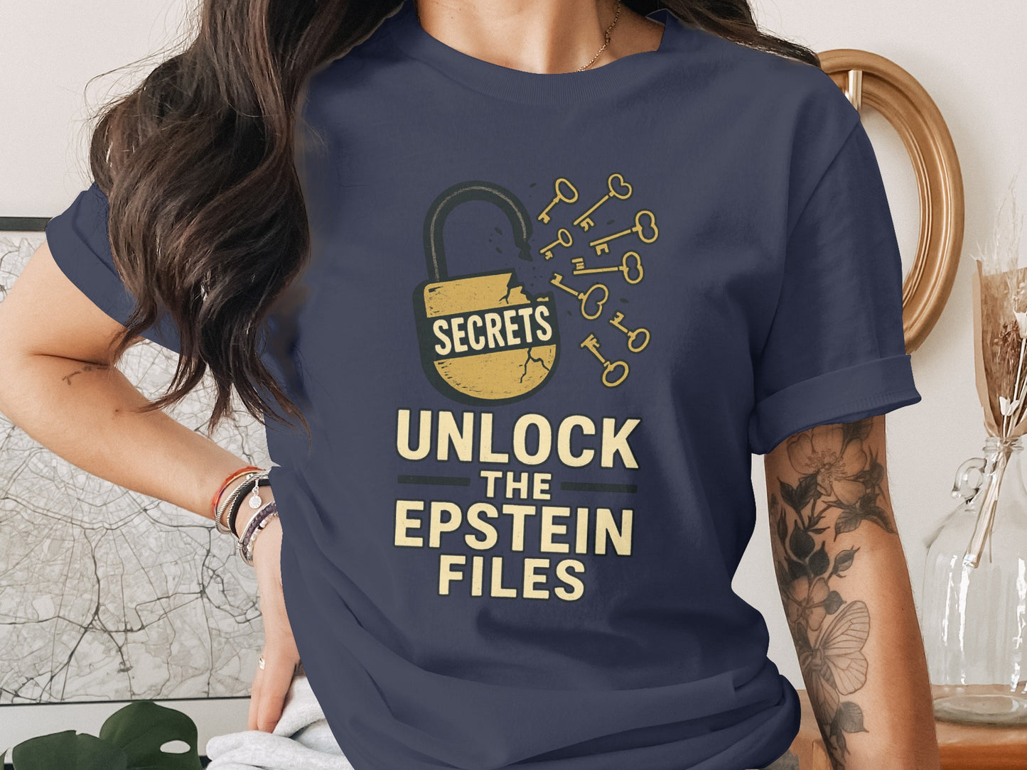 Unlock the Epstein Files Graphic T-Shirt product