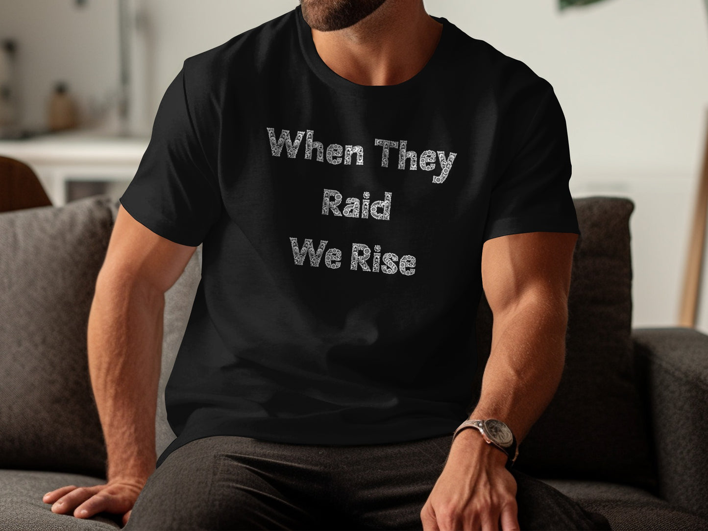 When They Raid We Rise Graphic Tee product
