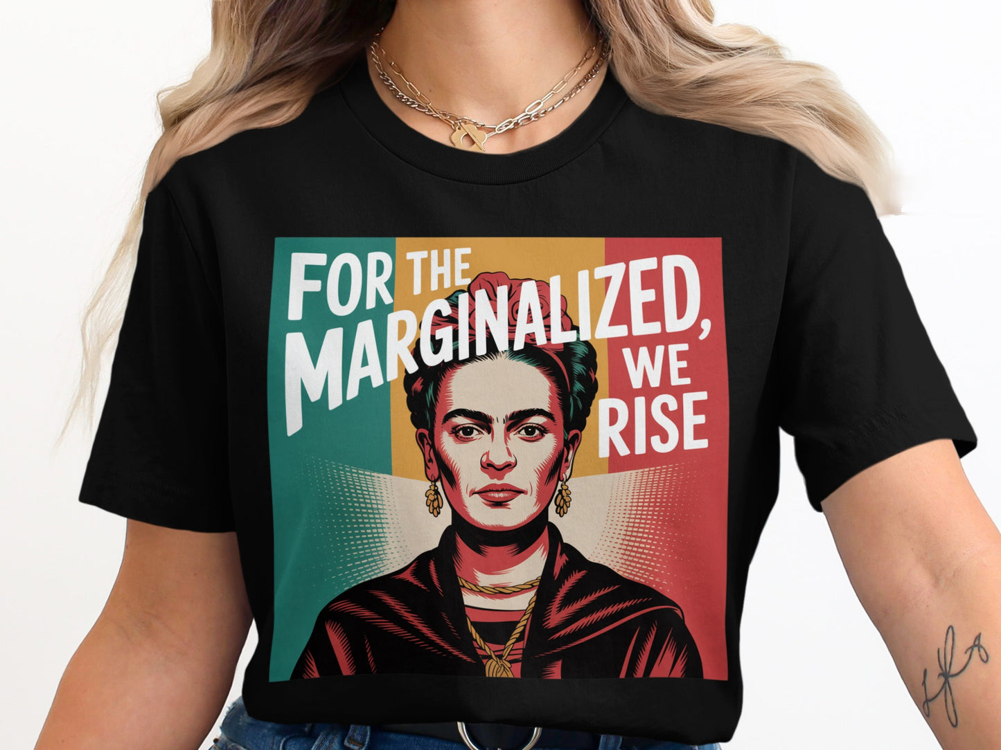 For The Marginalized We Rise Graphic T-Shirt product