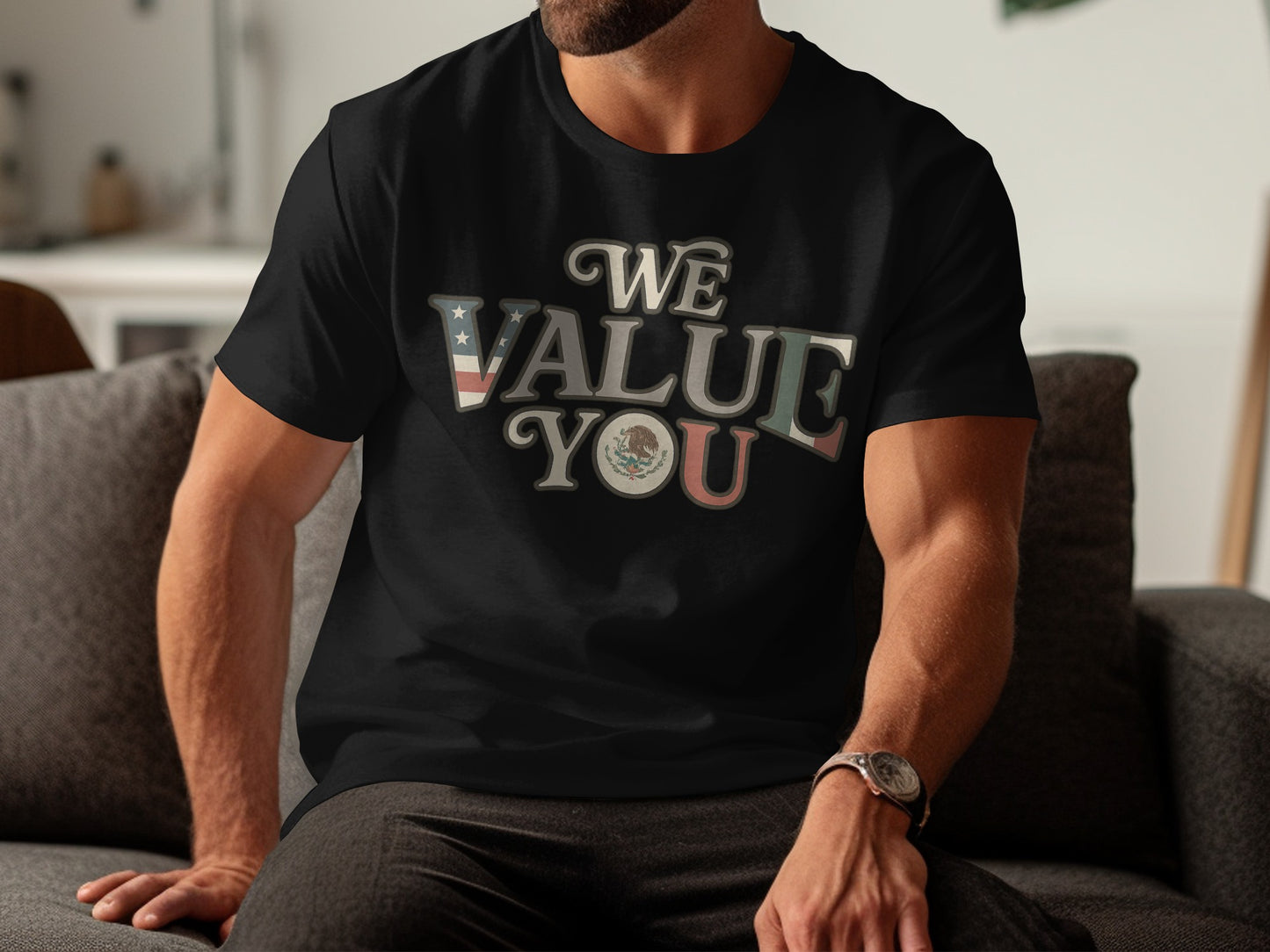 We Value You Patriotic Themed T-shirt product
