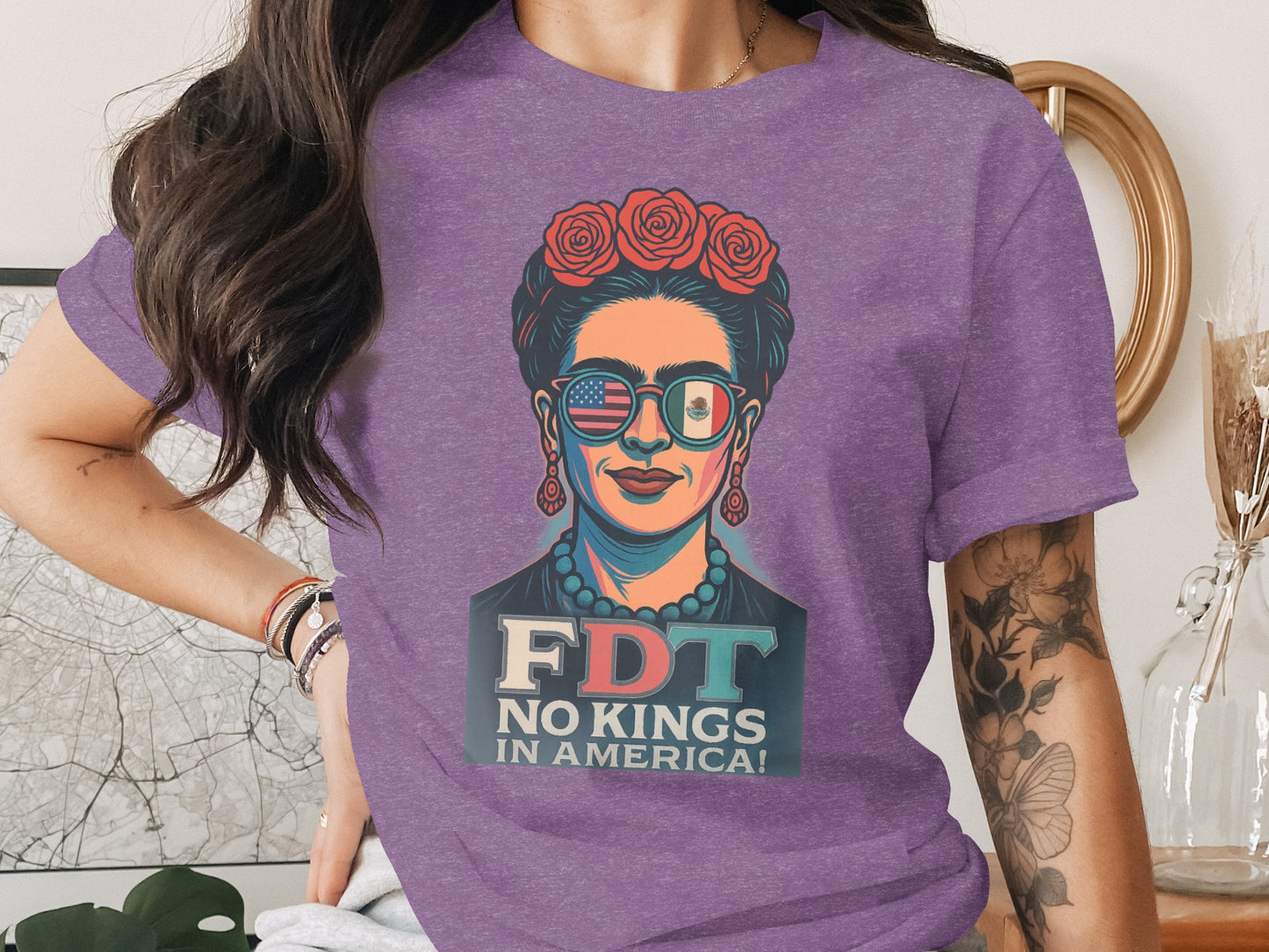 No Kings In America FDT Statement T-shirt product