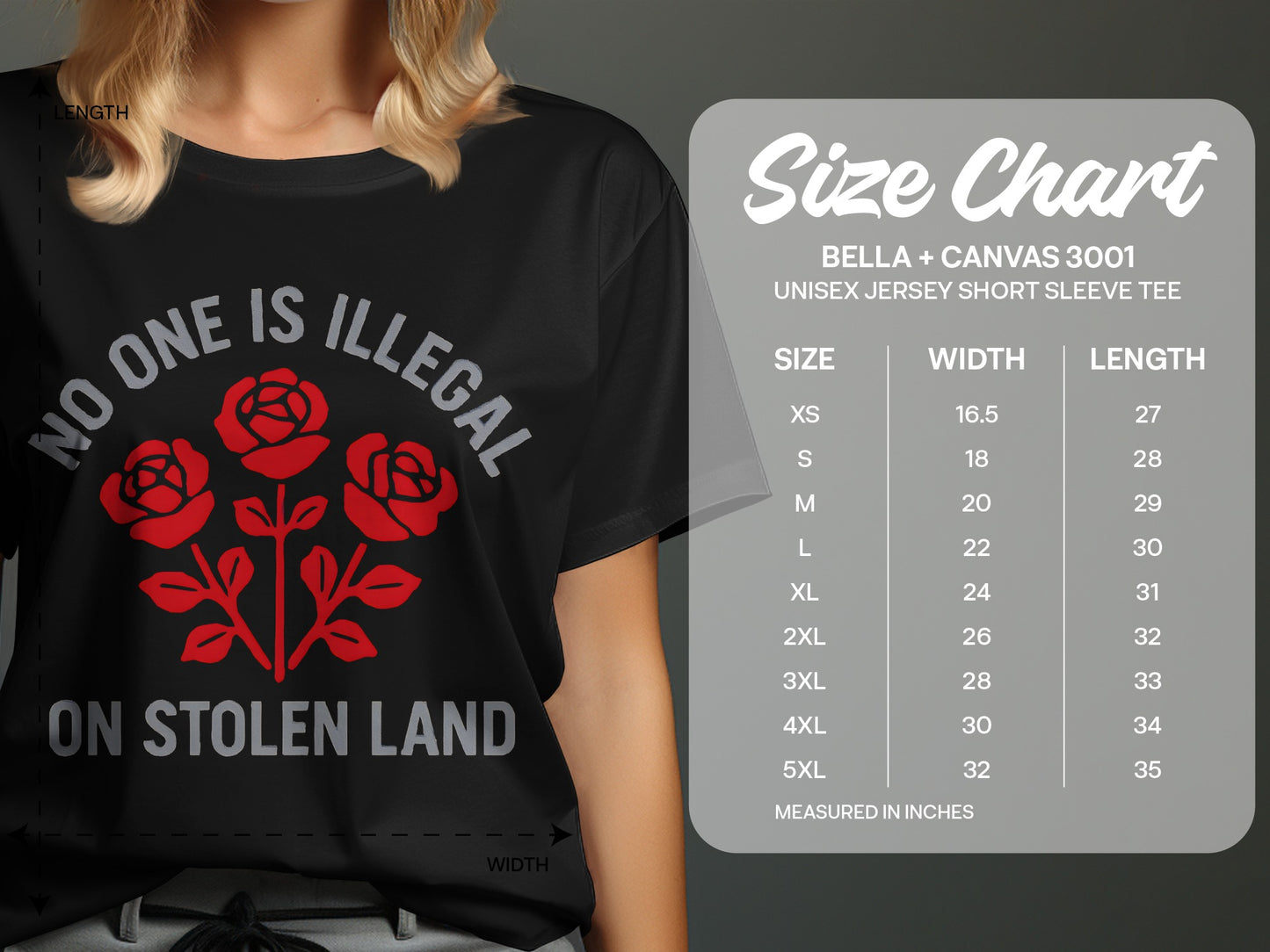 No One is Illegal on Stolen Land T-Shirt product