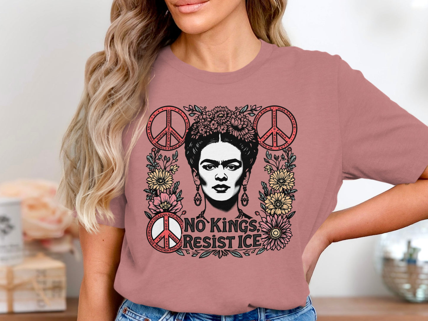 No Kings Resist ICE Graphic T-Shirt product type