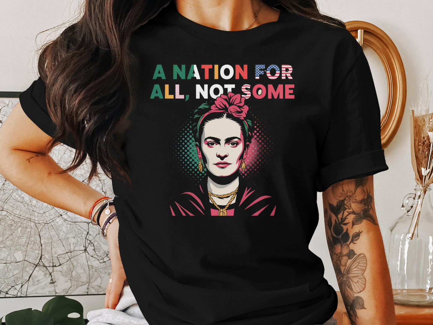 A Nation for All Not Some Graphic T-Shirt product