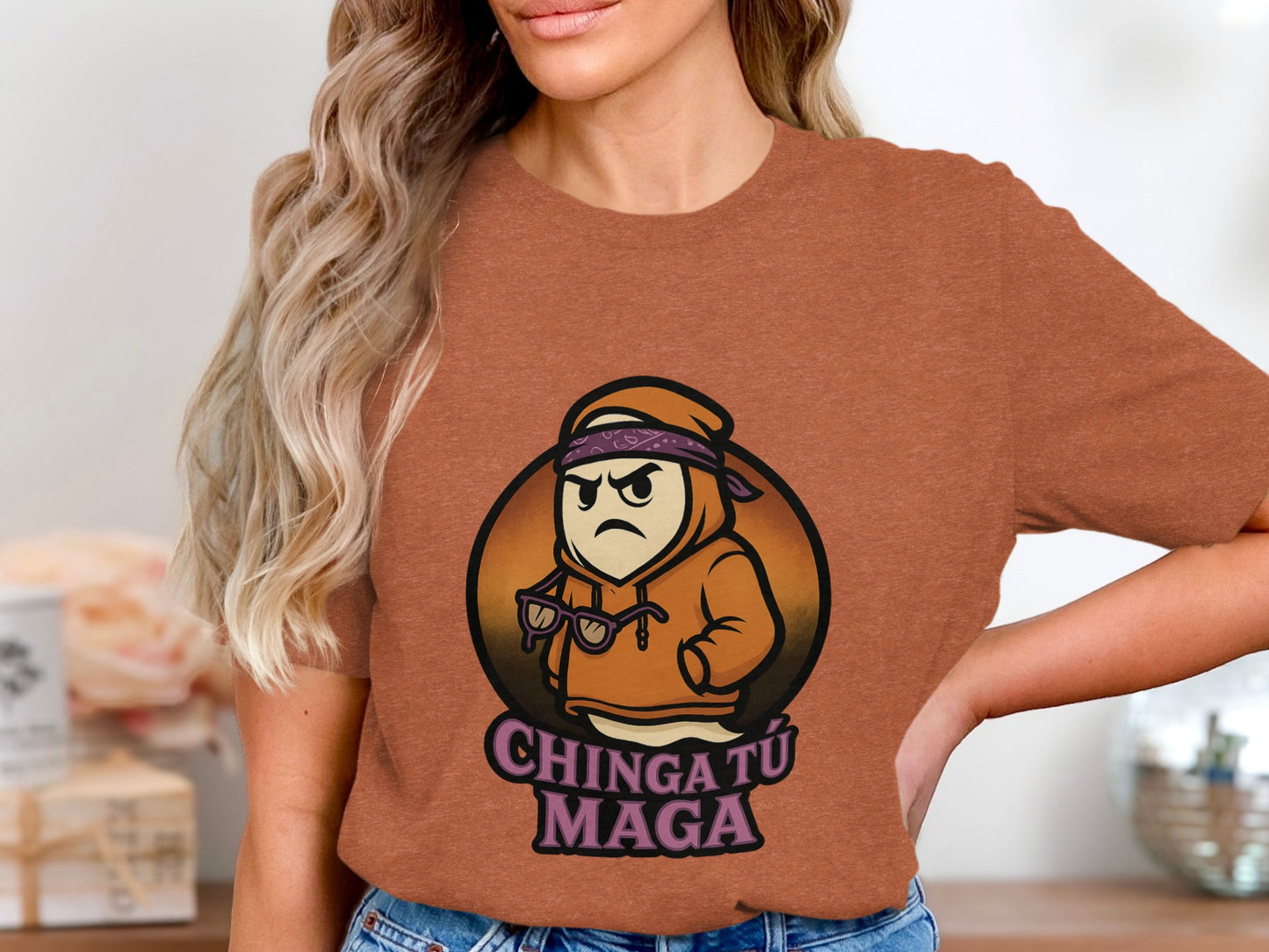 Chinga Tu Maga Graphic T-Shirt Product