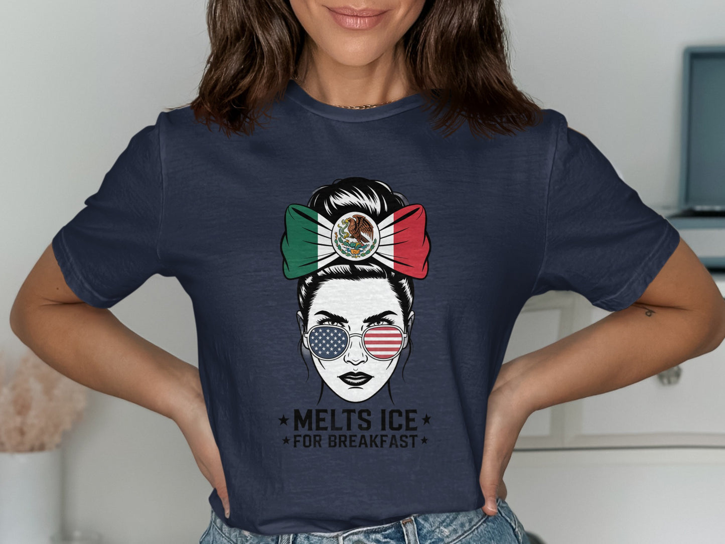 Melts Ice For Breakfast Unique Graphic T-Shirt product type