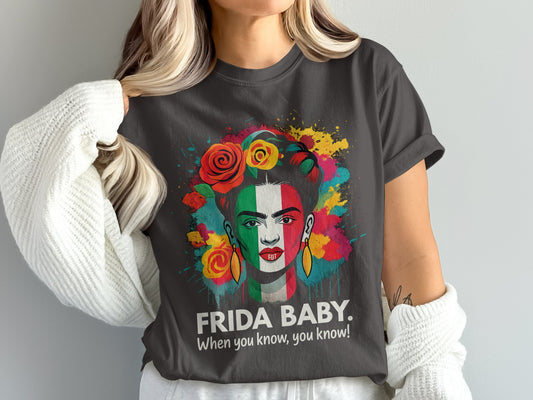 Frida Baby When You Know You Know Graphic T-Shirt Product