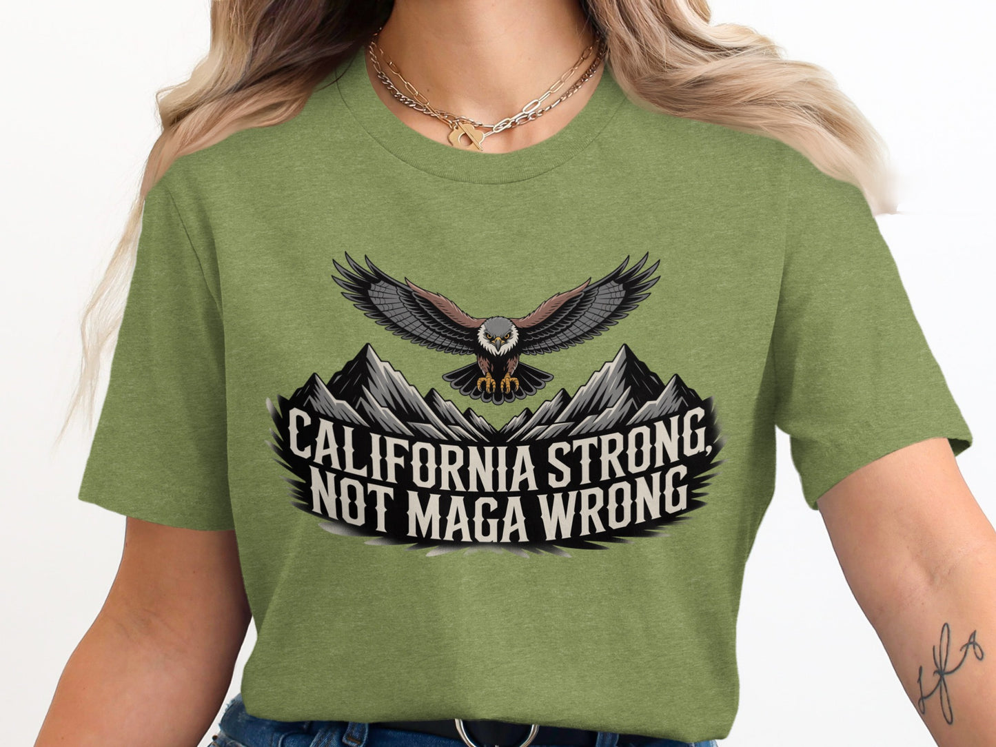 California Strong Not Maga Wrong T-shirt product