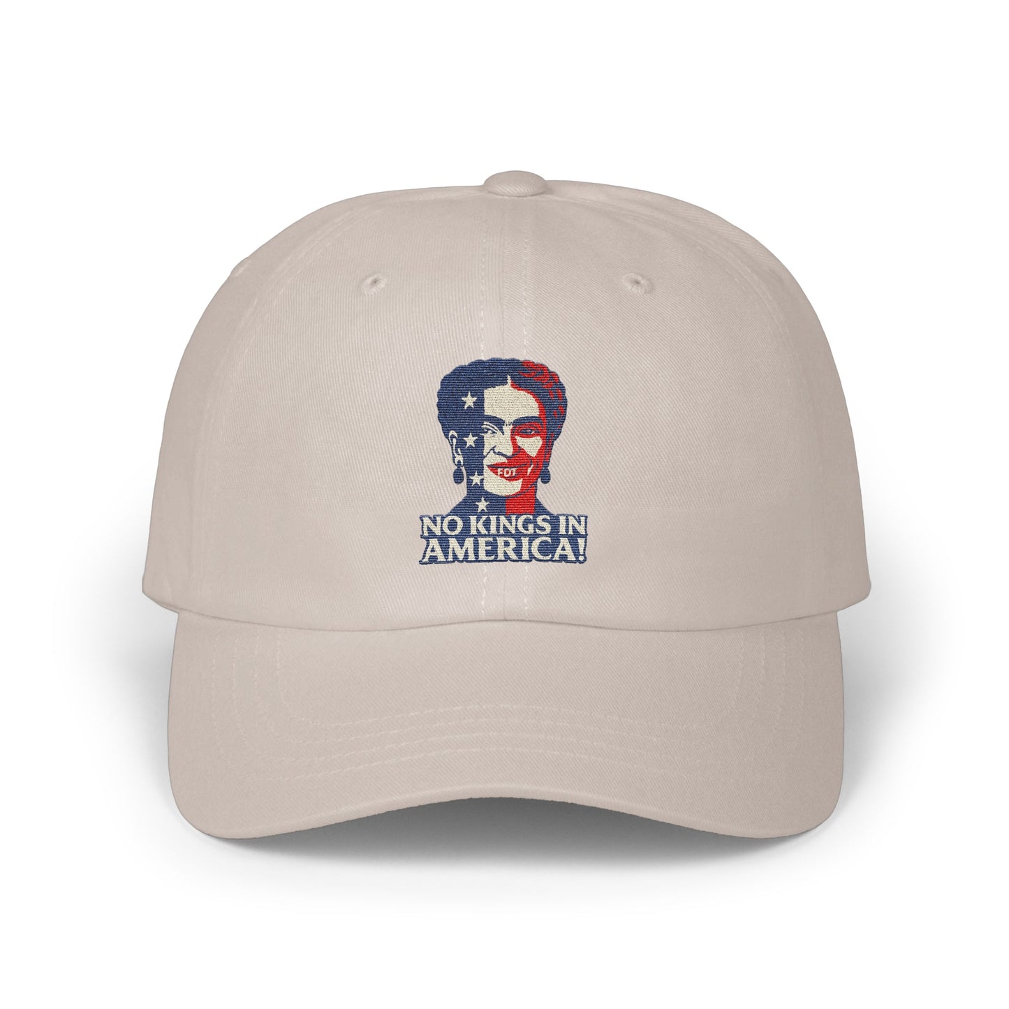 No Kings in America Embroidered Dad Hat product type