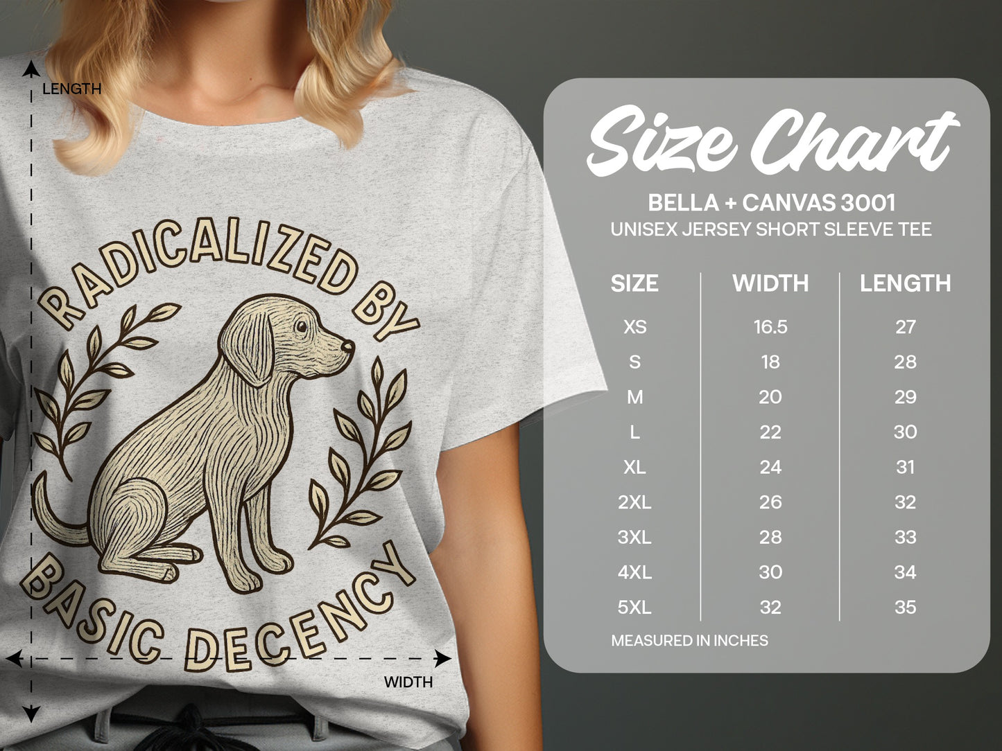 Radicalized By Basic Decency T-Shirt product type