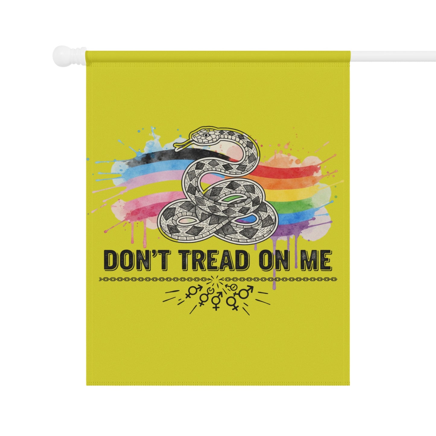 Don't Tread On Me Colorful Flag product