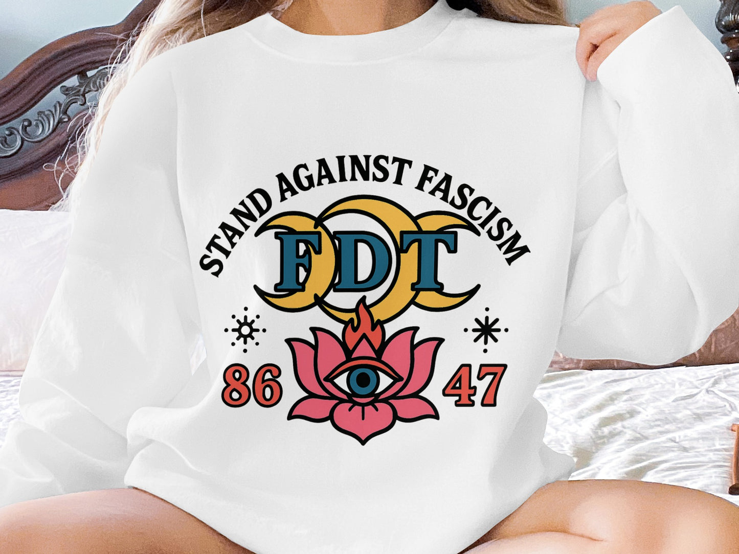 Stand Against Fascism FDT 86 47 Sweatshirt product