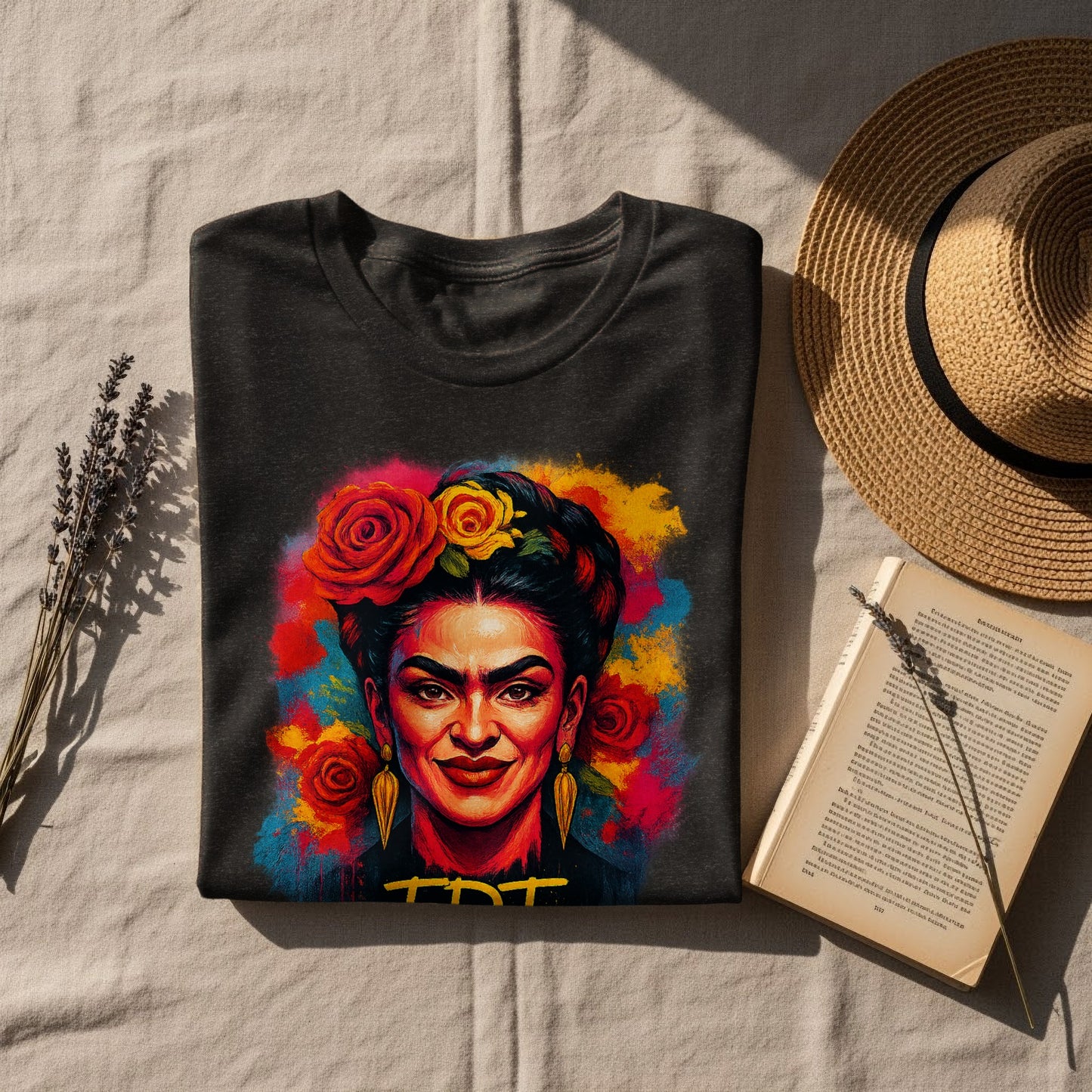 Vibrant Artistic Portrait Design T-Shirt product type