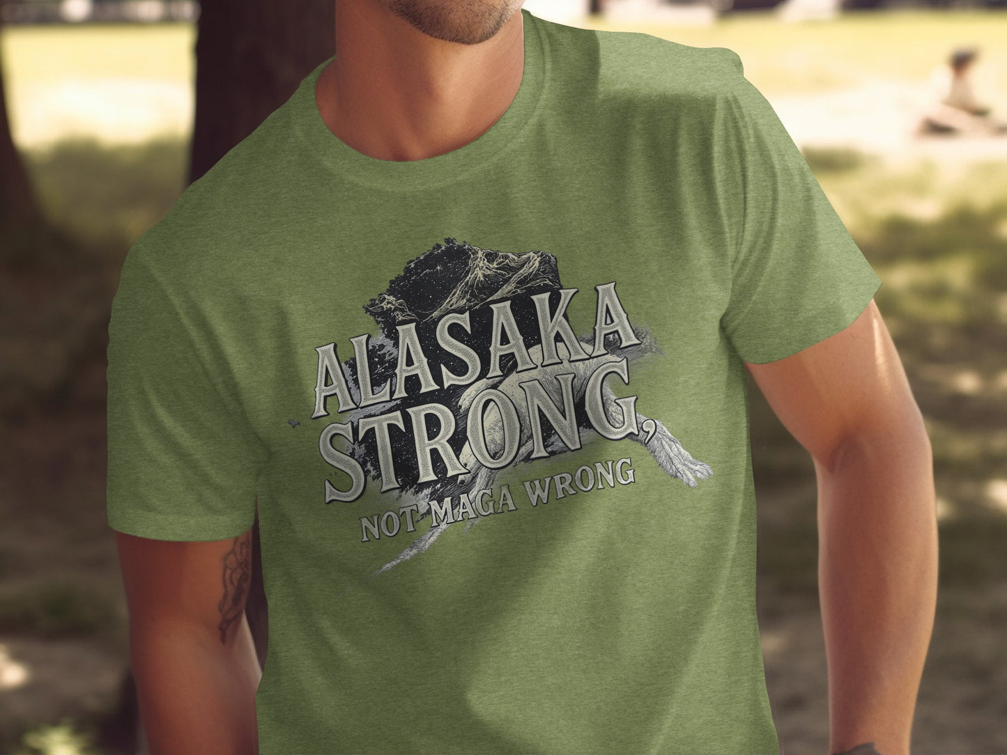 Alaska Strong Not Maga Wrong T-Shirt product type
