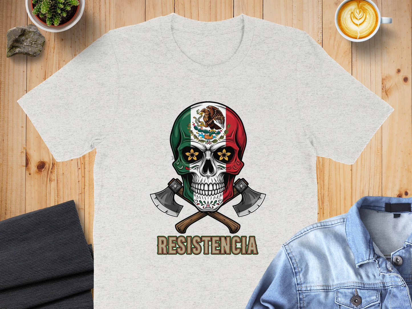 Resistencia Skull with Axes T-shirt product