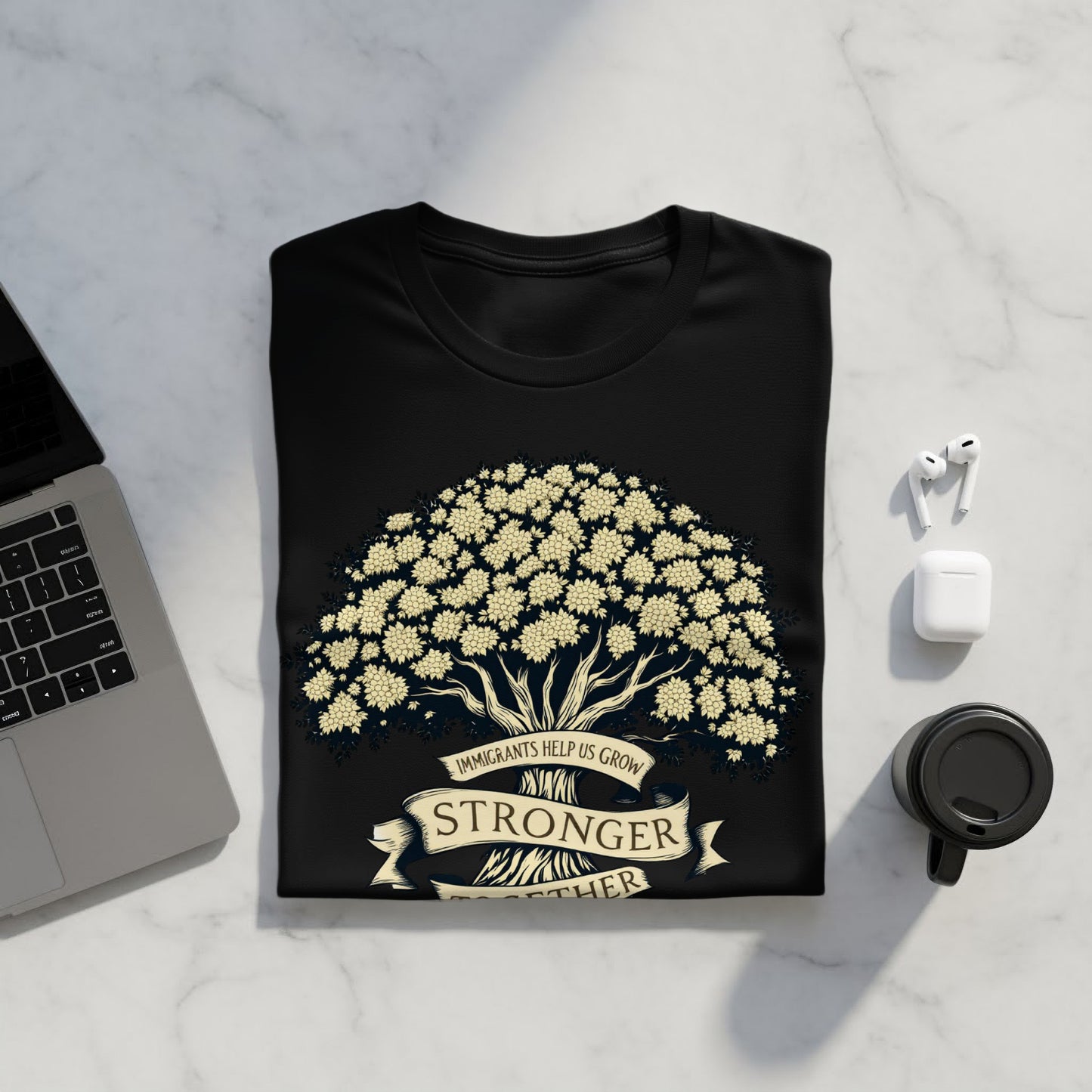 Immigrants Help Us Grow Stronger Together T-shirt product