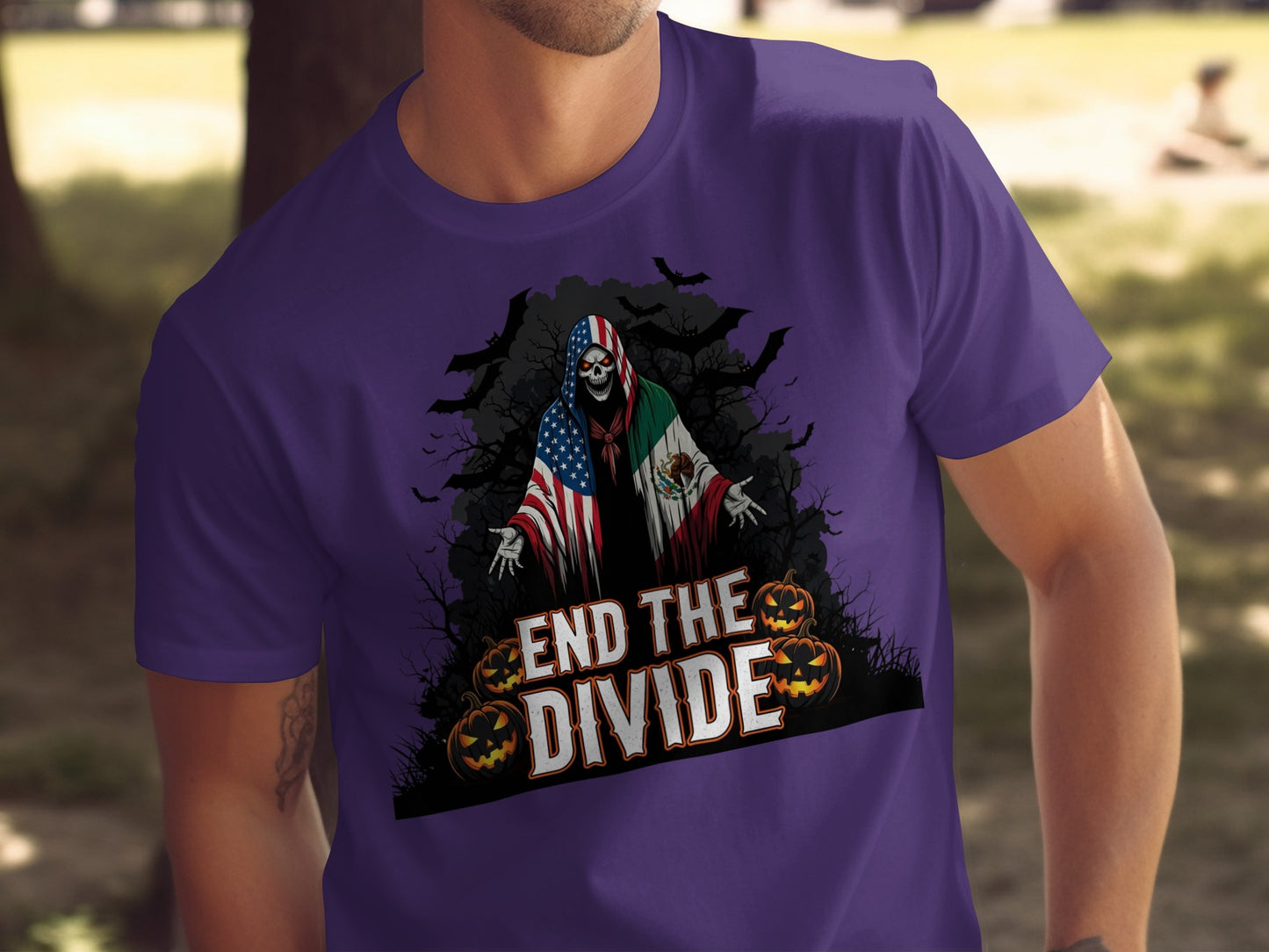 End The Divide Graphic T-shirt product type