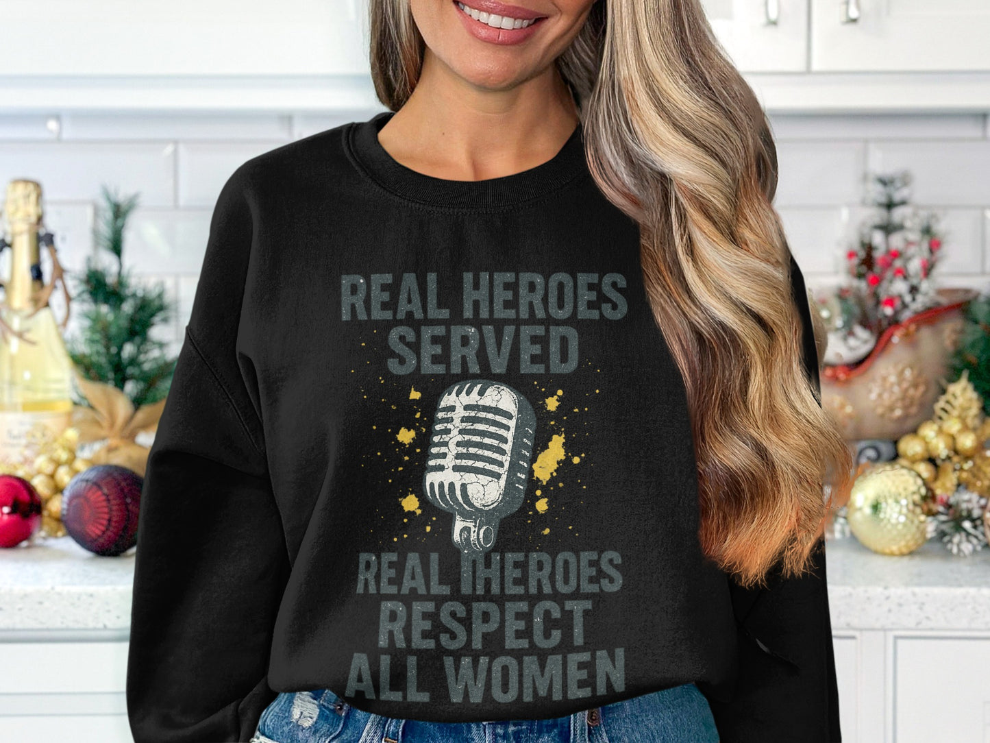 Real Heroes Served Respect All Women product type