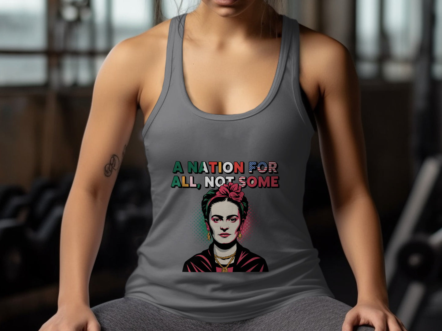 A Nation For All Not Some Graphic Tank Top product type