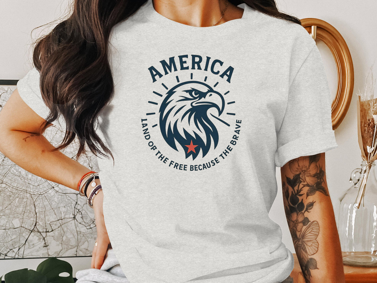America Land of the Free Because Brave T-shirt product