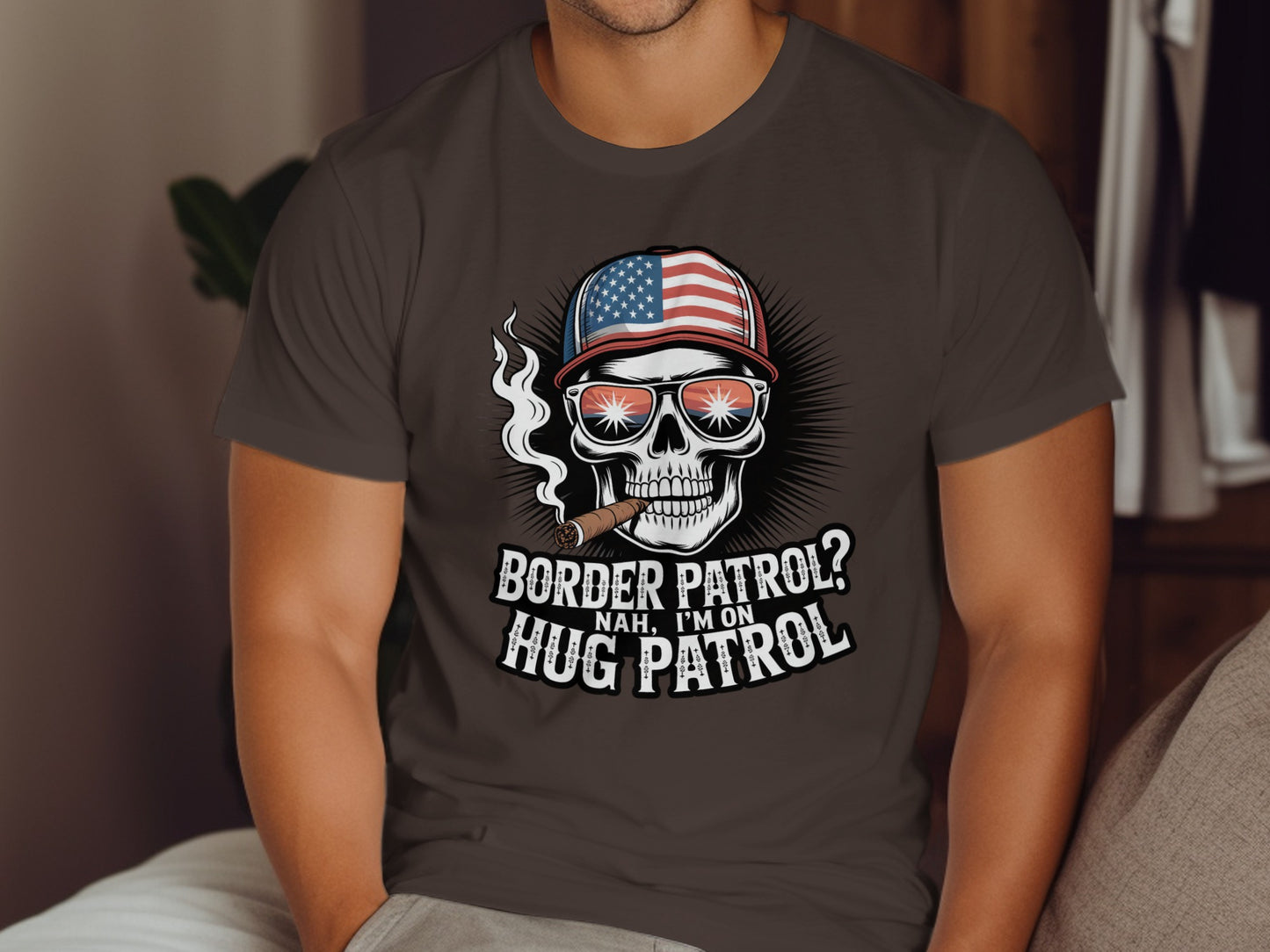 Border Patrol Nah I'm On Hug Patrol T-shirt product type