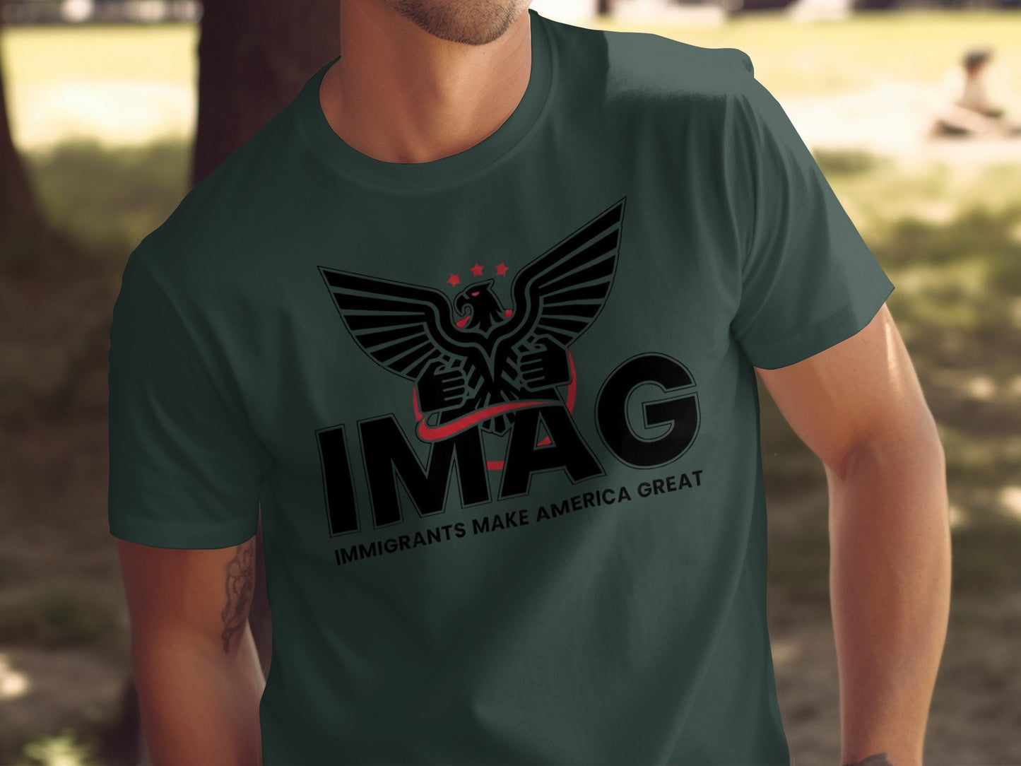 IM-AG Immigrants Make America Great T-shirt product