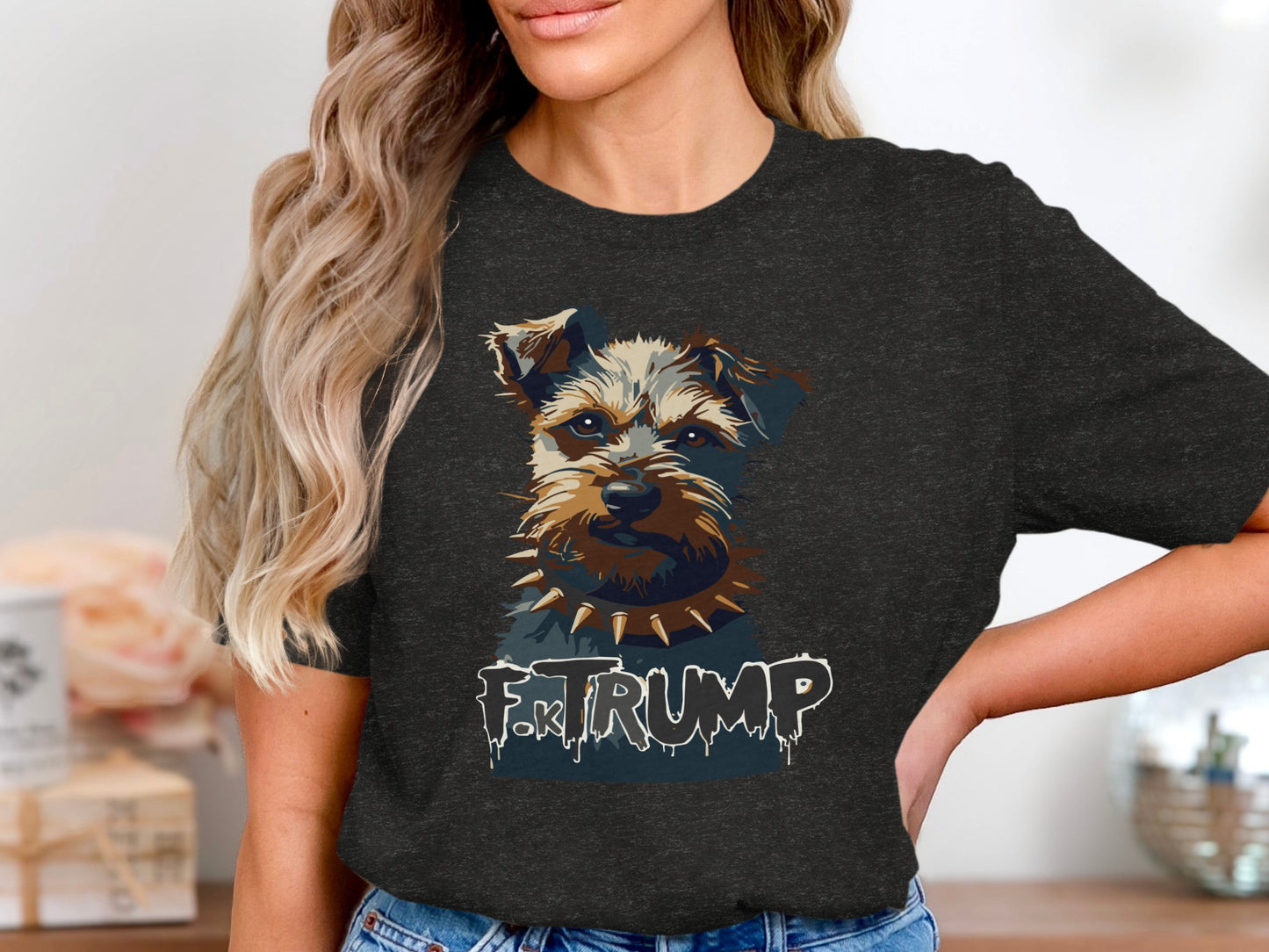F. Trump Cute Dog Graphic Tee product