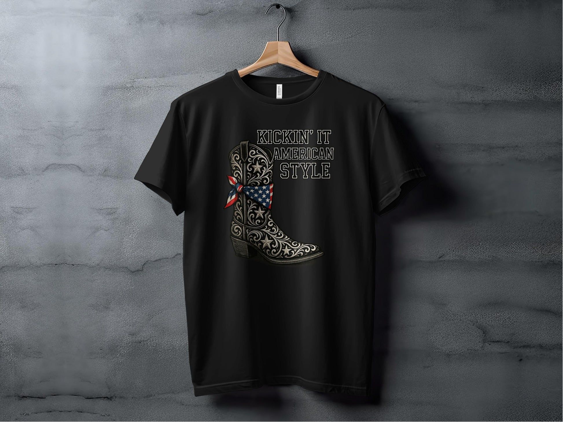 Kickin It American Style Printed T-Shirt product