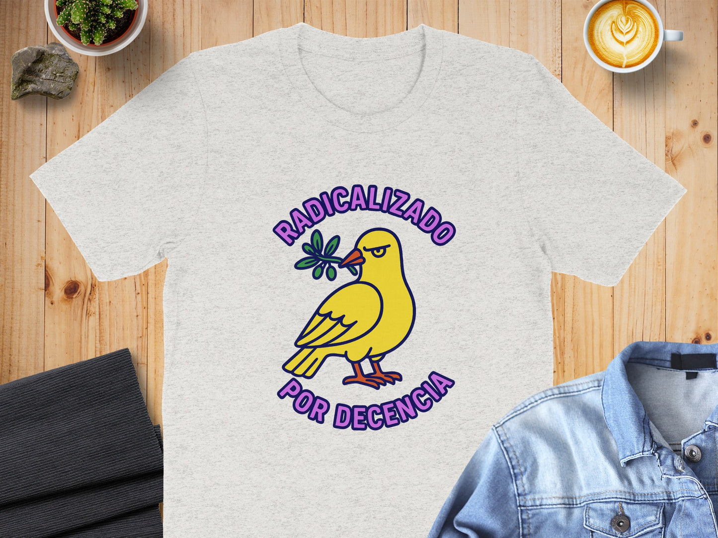 Radicalizado Por Decencia Yellow Bird T-Shirt product