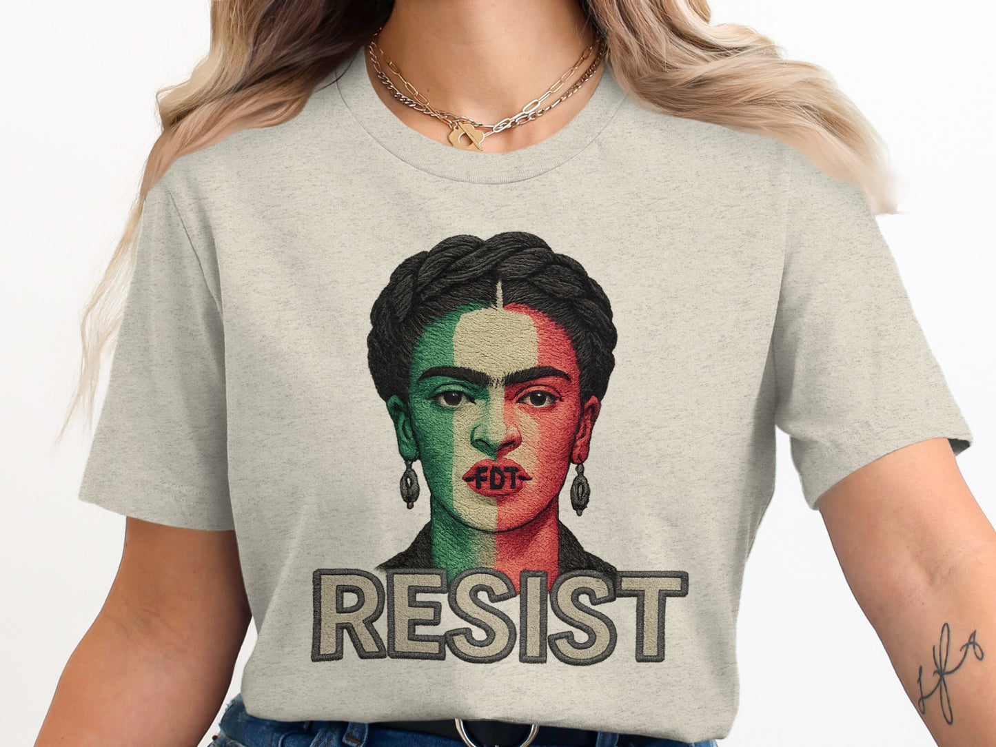 Frida Resist Graphic Tee Ideal Resistance Statement product