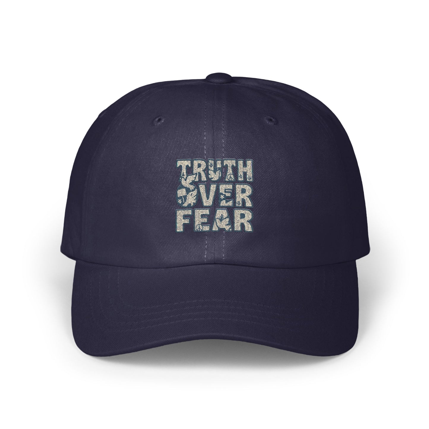Truth Over Fear Motivational Statement hat product