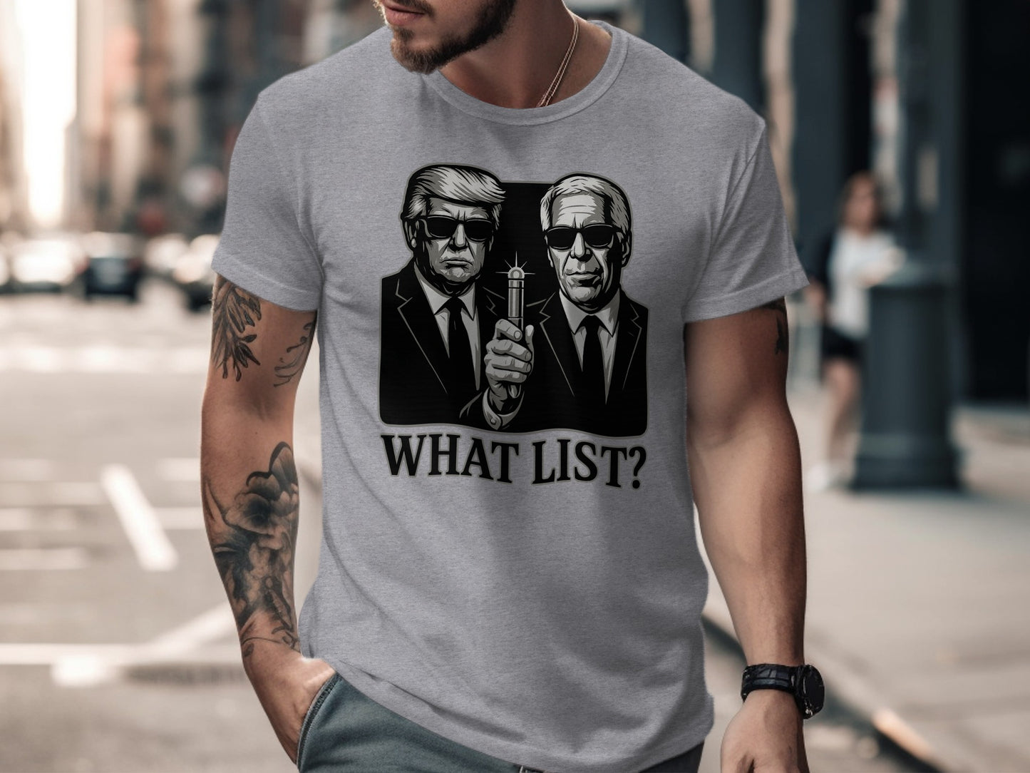 What List Graphic Tee with Popular Duo T-Shirt product type