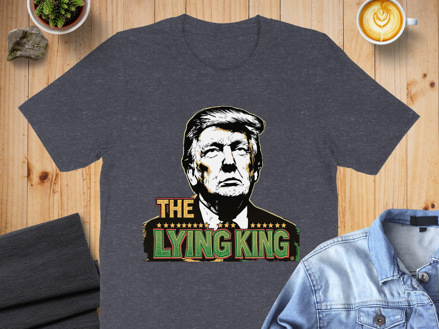 The Lying King Donald Trump Graphic Tee product