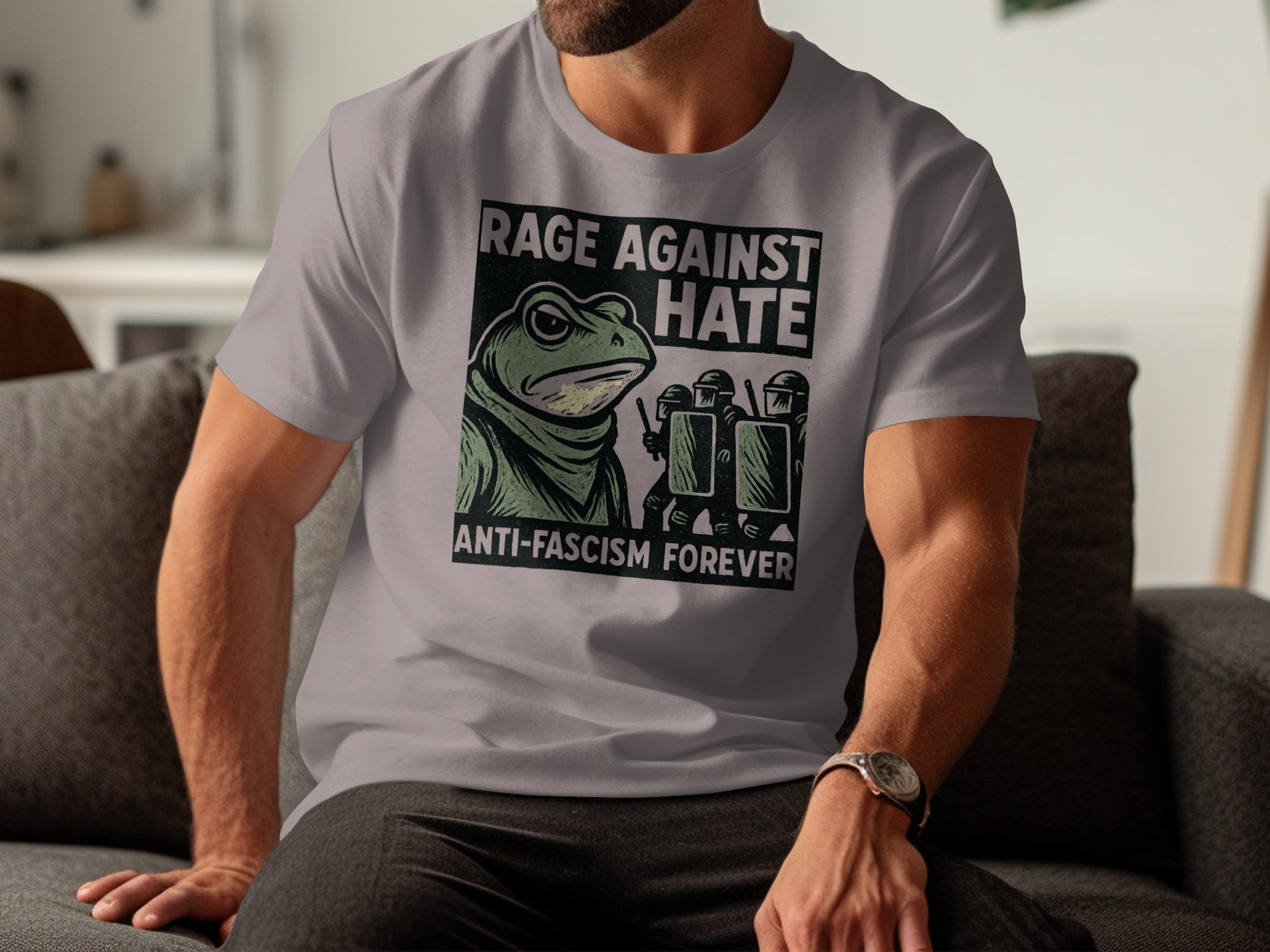 Rage Against Hate Anti-Fascism Forever Shirt