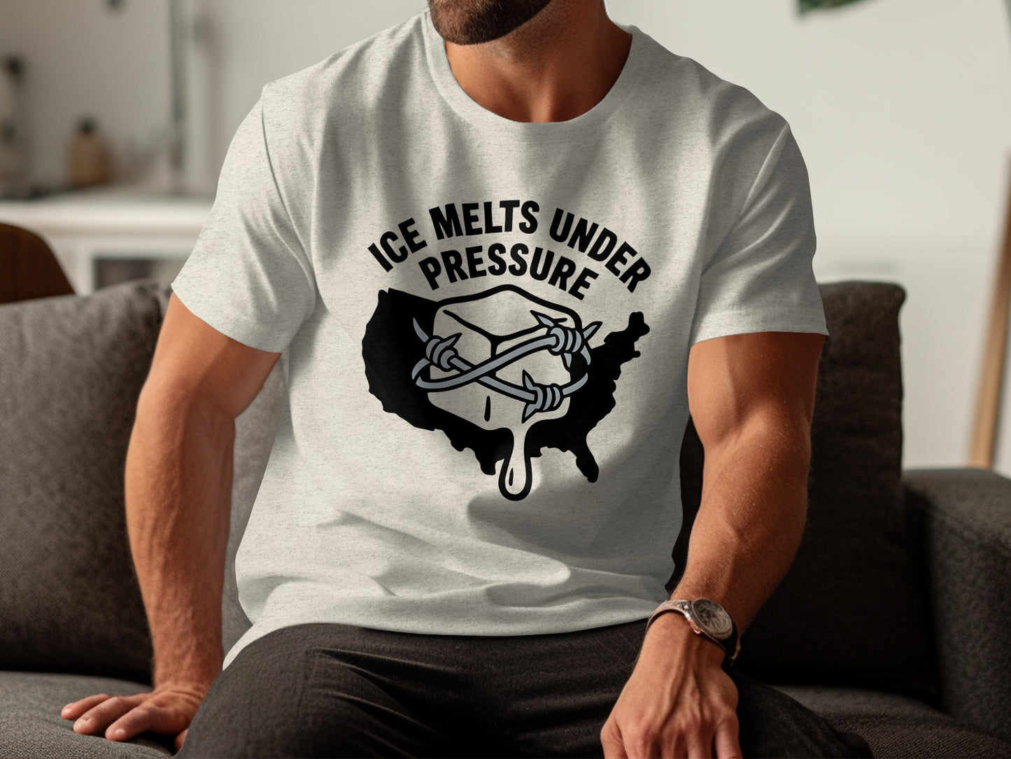 Ice Melts Under Pressure Graphic T-shirt product