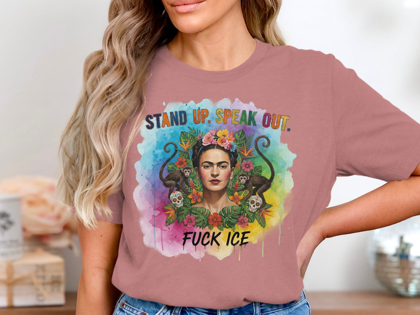 Stand Up Speak Out Graphic Tee Shirt product