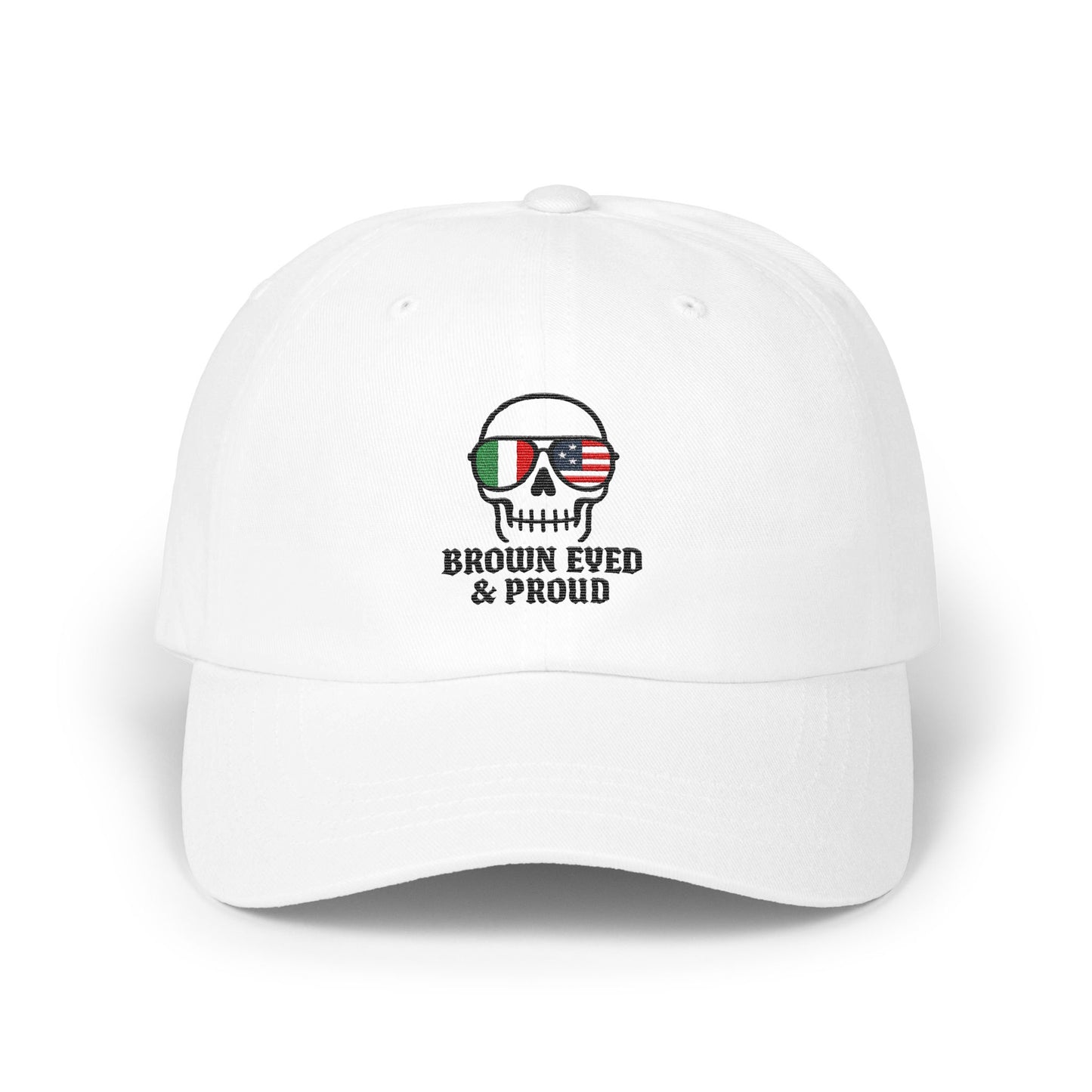 Brown Eyed and Proud Skull Graphic Hat product