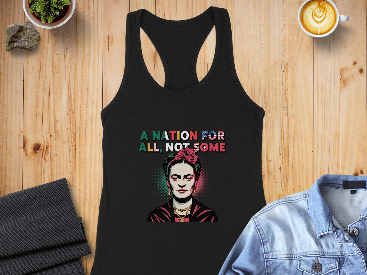 A Nation For All Not Some Graphic Tank Top product