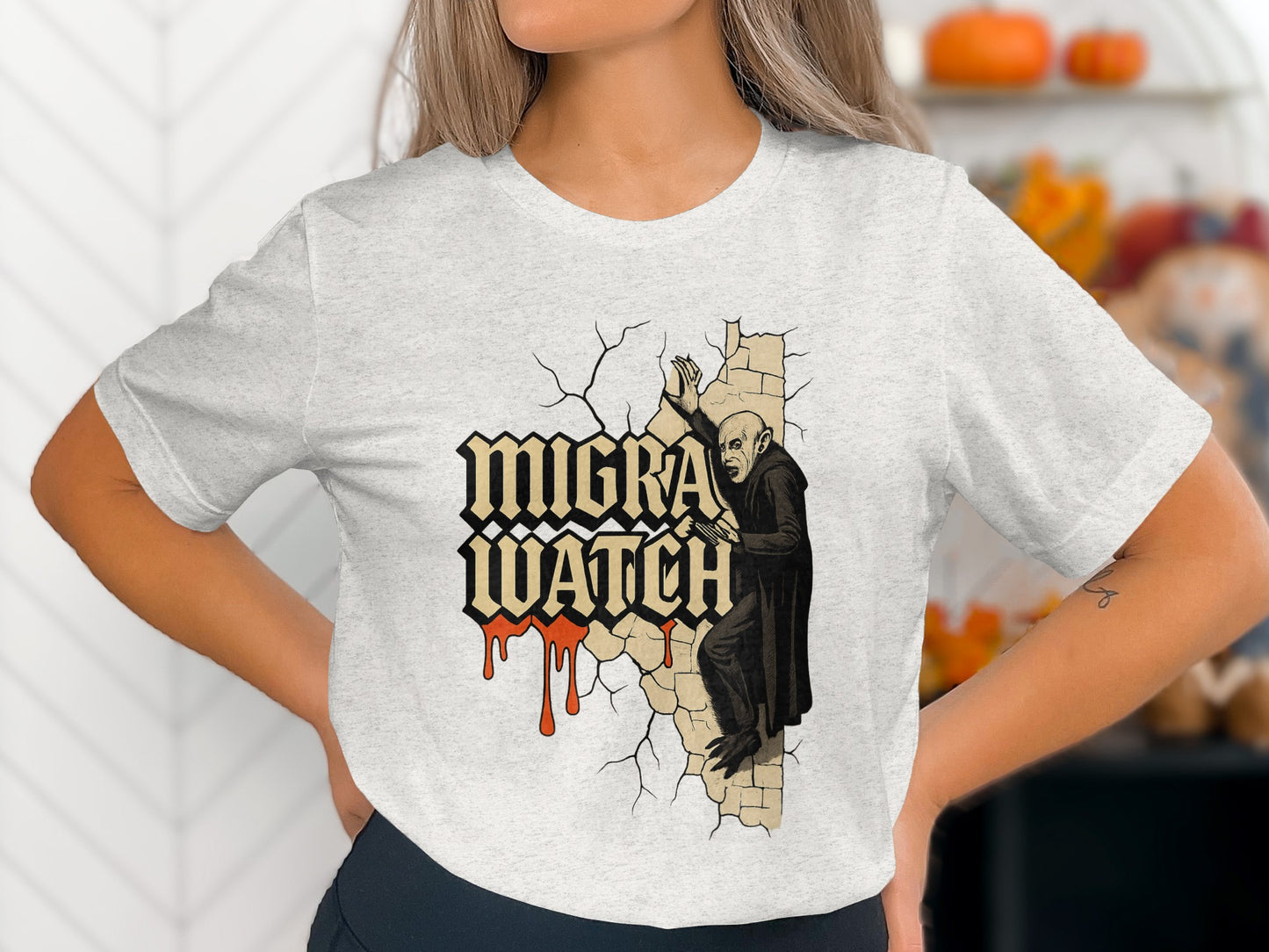 Migra Watch Graphic Tee Halloween apparel product type